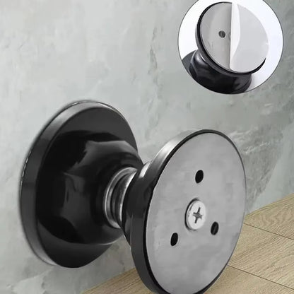 Silicone Magnetic Door Stopper with Mute Function and Anti-Collision Design for Home and Hotel Use