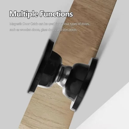 Silicone Magnetic Door Stopper with Mute Function and Anti-Collision Design for Home and Hotel Use