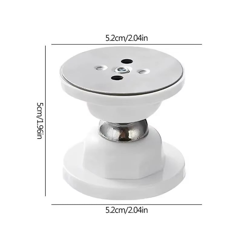 Silicone Magnetic Door Stopper with Mute Function and Anti-Collision Design for Home and Hotel Use